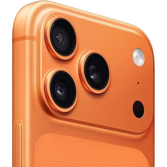 Apple iPhone 17 Pro, US Version, 256GB, eSIM, Cosmic Orange- Unlocked (Renewed)