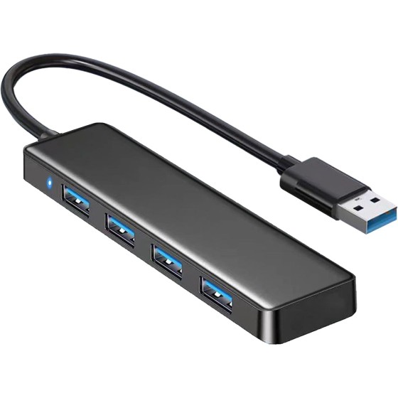 USB 3.0 Hub, VIENON 4-Port USB Hub USB Splitter USB Expander for Laptop, Xbox, Flash Drive, HDD, Console, Printer, Camera,Keyboard, Mouse(Not for Charging)
