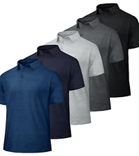 BOOJO 5 Pack Athletic Gym Mens Shorts - Workout Black Quick Dry Basketball Shorts